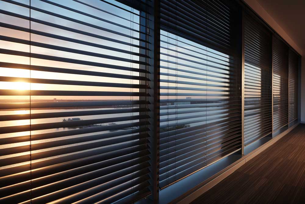 Blinds in Glass